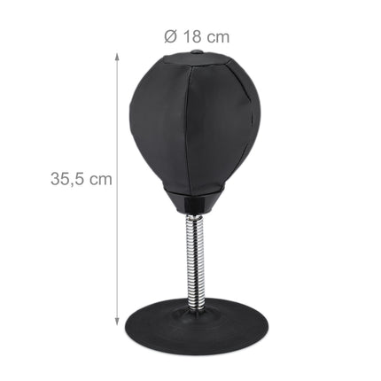 Boxing bag for table
