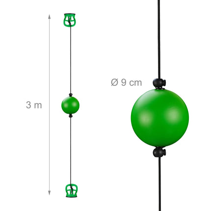Boxen mit Reflexbällen