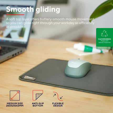 Boye Mauspad aus 100% Recyclingmaterial Eco Green