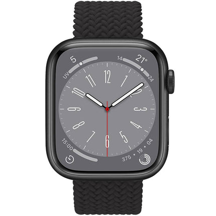 Bracelet for Apple Watch 42/44/45mm Braided Black
