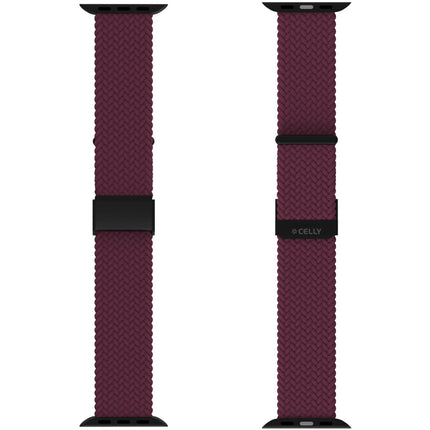 Armband für Apple Watch 42/44/45mm Geflochten Lila