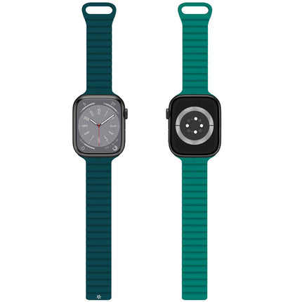 Armband für Apple Watch 42/44/45mm Magnetisch Grün