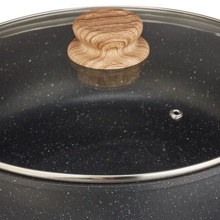 Bratentopf mit Deckel, Antihaftbeschichtung, Induktionsgeeignet