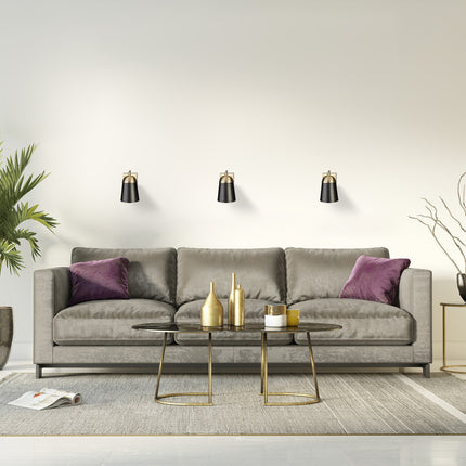 Brass wall lamp