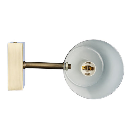 Brass wall lamp