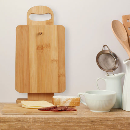 Breakfast board with stand