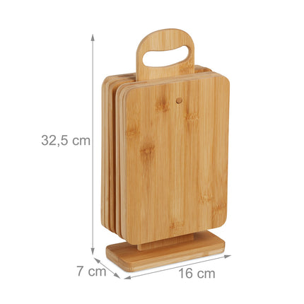 Breakfast board with stand