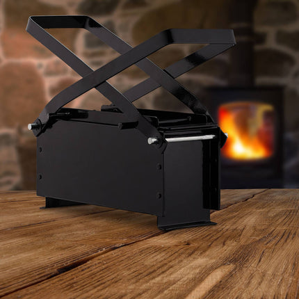 Briquette press for paper