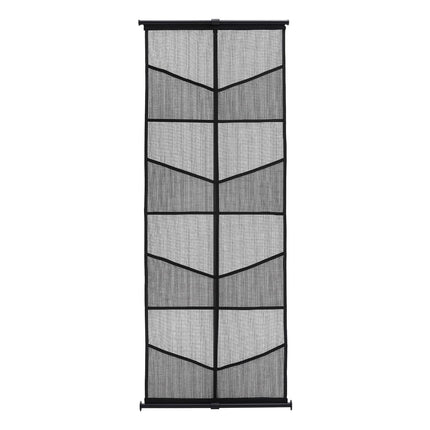 Brochure Display Stand, 4-Tier Mesh 8-Pocket With Bag