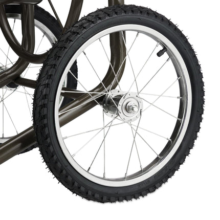 Brown Hose Trolley with Basket
