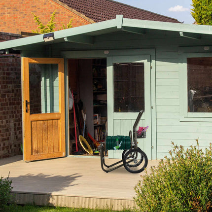 Brown Hose Trolley with Basket