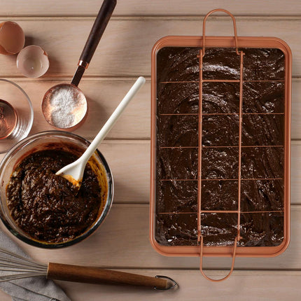 Forma na brownies s vyjímatelným dnem