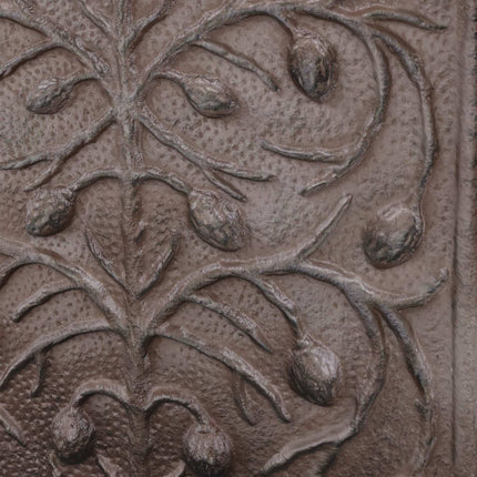 Brown wall fountain