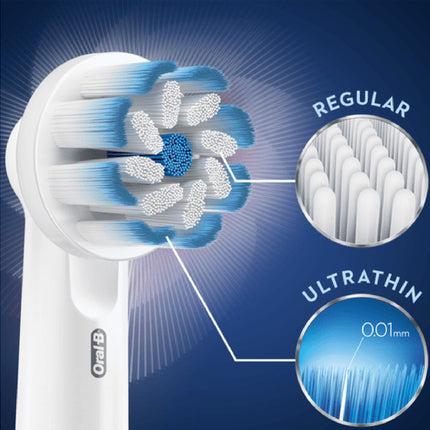 Bürstenkopf Sensitive Clean &amp; Care 4er