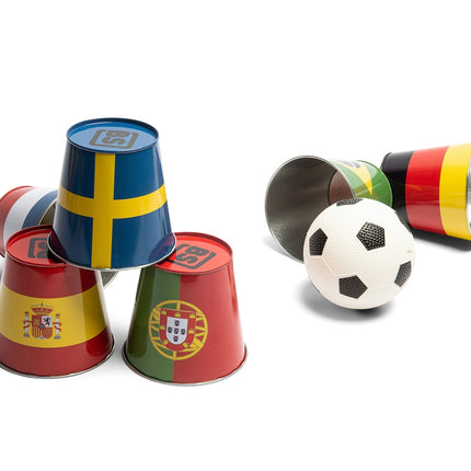 Bs Toys pohybová hra „Fotbalové plechovky“
