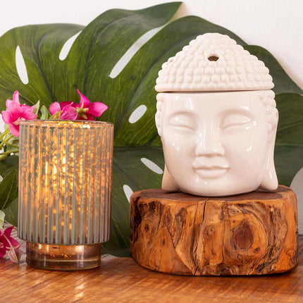 Buddha Ceramic Aroma Lamp for Essential Oils