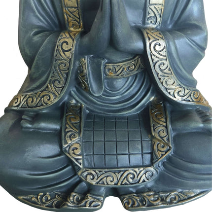 Socha Buddhy 38cm, polyresin odolný povětrnosti