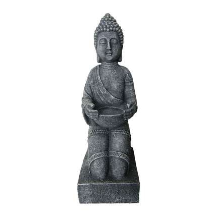 Buddha Statue 43cm, Polyresin, Weatherproof