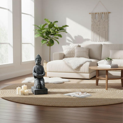 Buddha Statue 43cm, Polyresin, Weatherproof