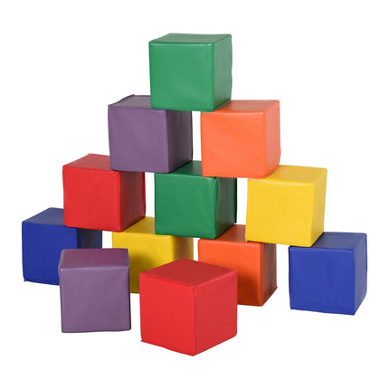 Building blocks in foam, soft and safe for toddlers 1-3 years