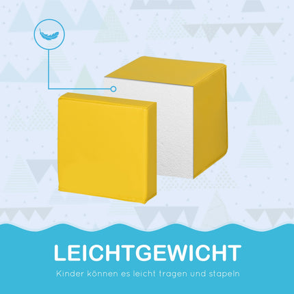 Building blocks in foam, soft and safe for toddlers 1-3 years