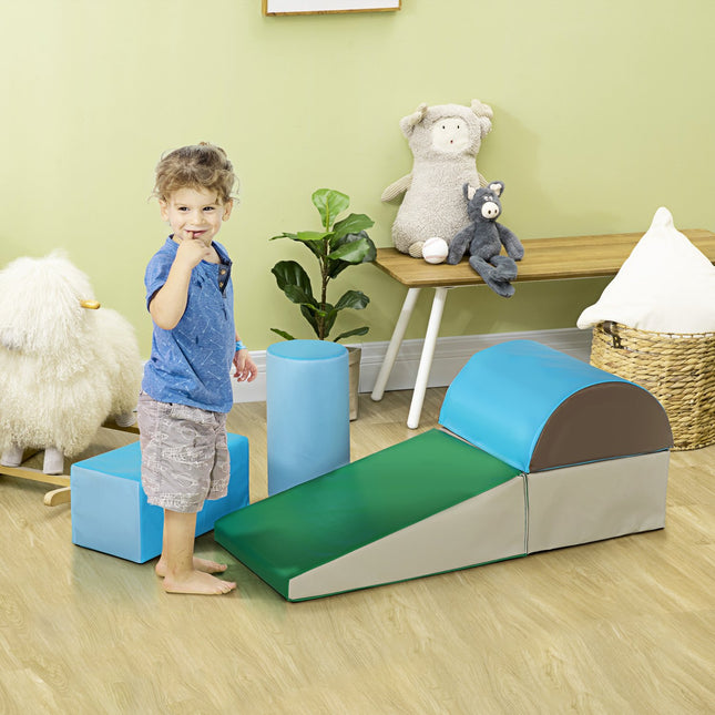 Bausteine aus Schaumstoff, weich und sicher für Kleinkinder von 1-3 Jahren