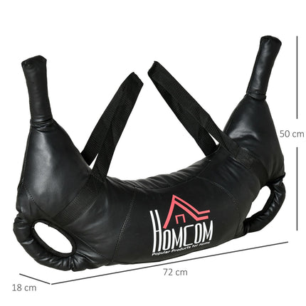 20 kg Bulgarian Weight Training Bag, schwarz metallic Sand