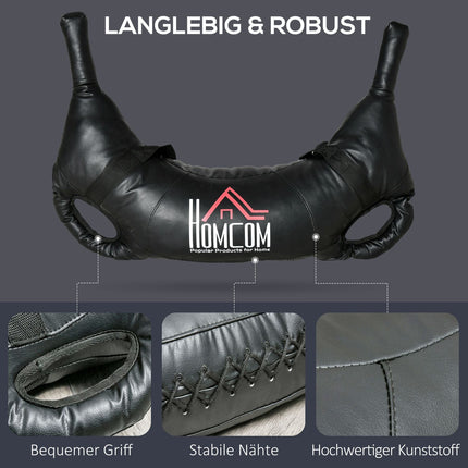 20 kg Bulgarian Weight Training Bag, schwarz metallic Sand