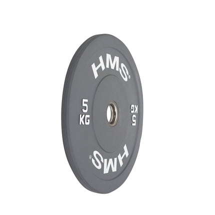 Bumper Olympic Plate, 5 kg, grau