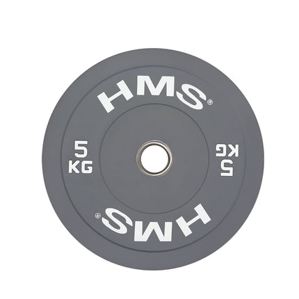 Bumper Olympic Plate, 5 kg, grau