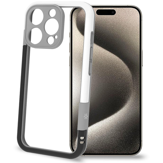 Bumper iPhone 16 Pro Schwarz/Weiß