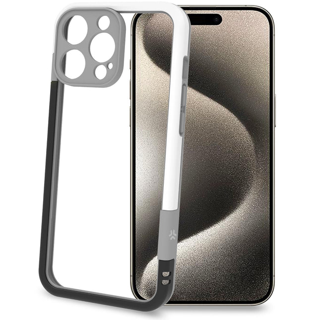 Bumper iPhone 16 Pro Max Schwarz/Weiß