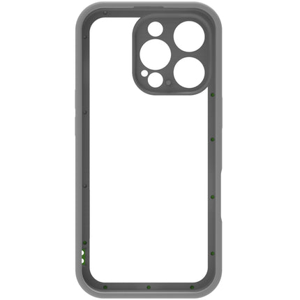 Bumper iPhone 16 Pro bílá/limetkově zelená
