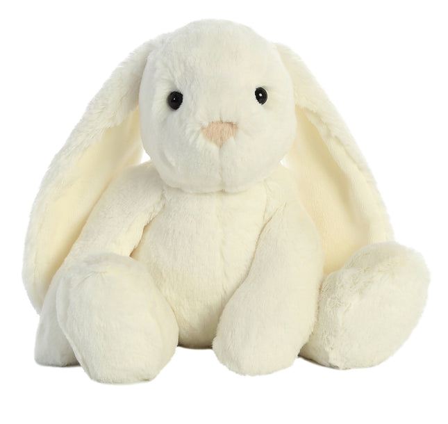 Hase Kuscheltier, cremefarben, 28 cm Größe