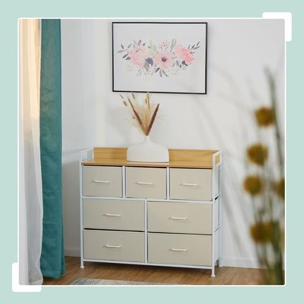 Bureau with 7 compartments