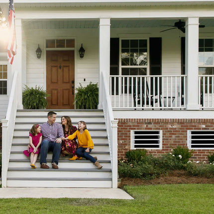 Burglary protection with extendable window grill