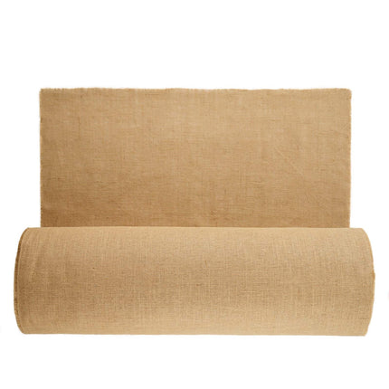 Burlap Fabric Roll, 40 in x 300 ft, 250 g/m², Natural
