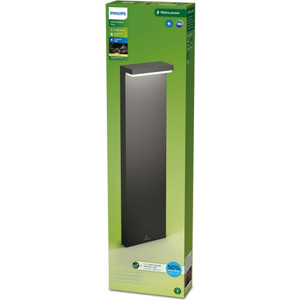 Bustan Pollerleuchte Ultra Effiziente LED 3,8W 800lm 2700K Anthrazit