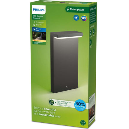 Bustan Piédestal LED Ultra Efficace 3,8 W 800 lm Anthracite
