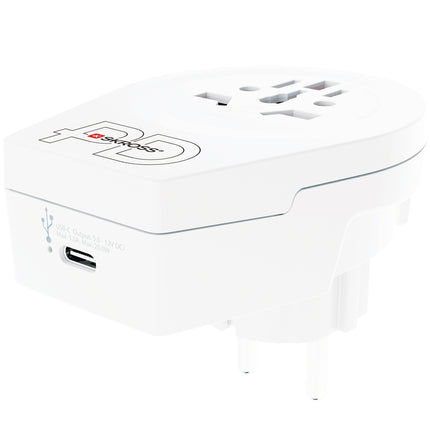 C20PD cestovní adaptér Evropa USB-C PD 20W