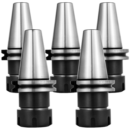 CAT40 ER32 Collet Chuck Set, 5-Piece, 2.75 Inch