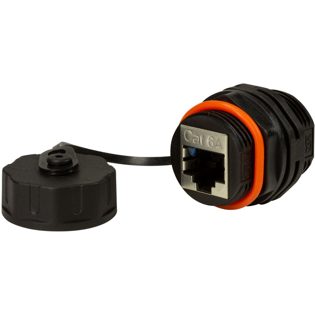 CAT6A šroubovací spojka venkovní 2 x RJ45 IP68