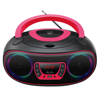 CD boombox s FM/USB/BT