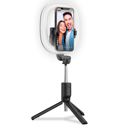 CLICKRINGBT Ringlicht mit Stativ/Selfie-Stick