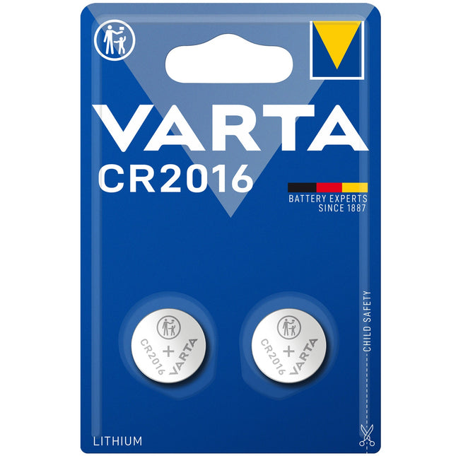 CR2016 3V Lithium Knopfzellenbatterie 2er-Pack