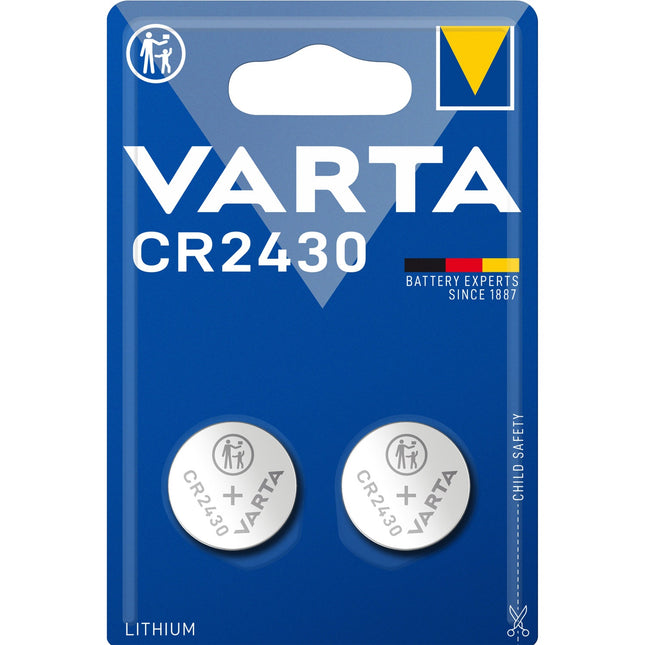 CR2430 3V Lithium Knopfzellenbatterie 2er-Pack