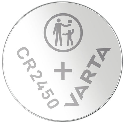 CR2450 3V Lithium Knopfzellenbatterie 2er-Pack
