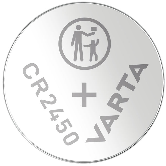 CR2450 3V Lithium Knopfzellenbatterie 2er-Pack