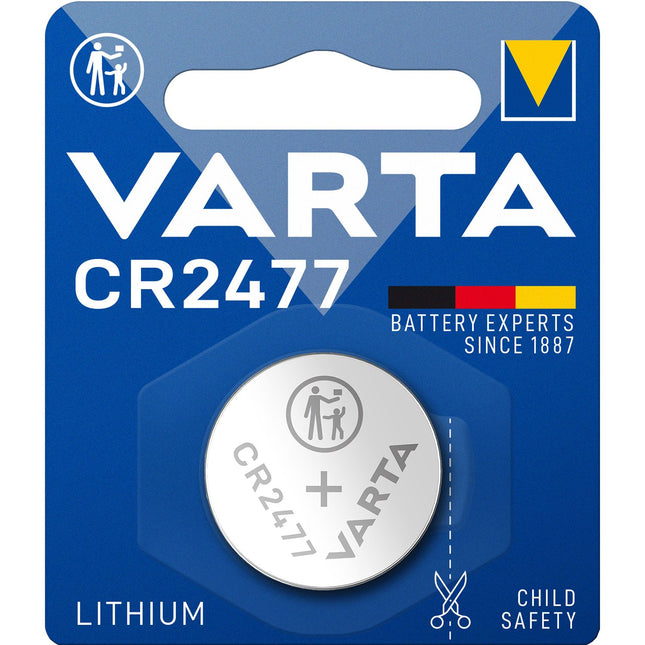 CR2477 3V lithiová knoflíková baterie, 1 ks