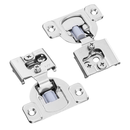 Cabinet Hinges, Soft-Close, 40 Pack, 105-Degree, Partial Overlay